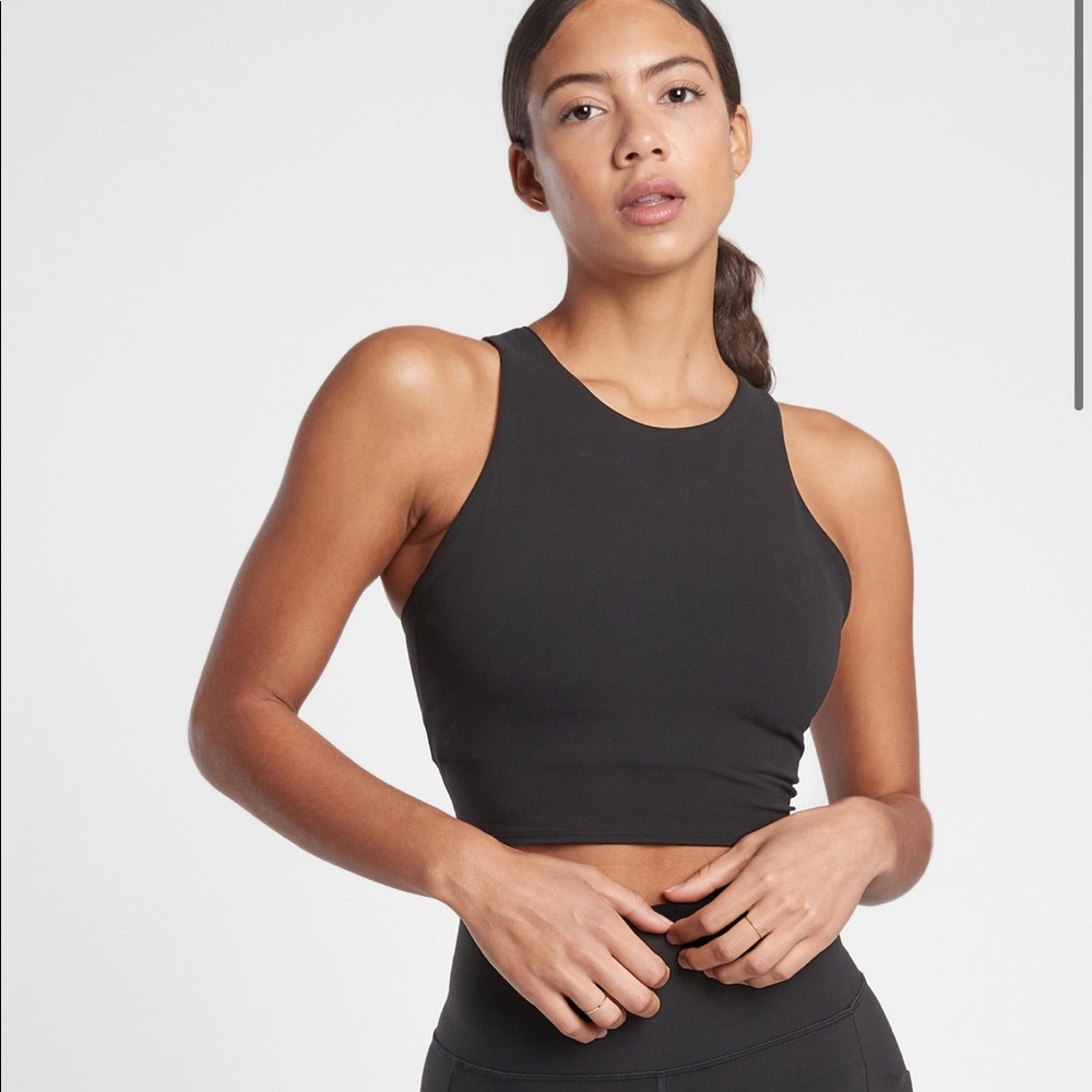Athleta midi crop bra